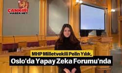 MHP Milletvekili Pelin Yılık, Oslo'da Yapay Zeka Forumu'nda