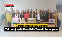 Öğretmenlere STEM Eğitimi: Teknoloji ve Mühendislik Temelli Senaryolar