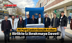 AK Parti Çankırı Gençlik Kolları: Birlikte İz Bırakmaya Davet!