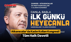 Atkaracalar’da Kadın Kolları Kongresi! Tüm Halk Davetli