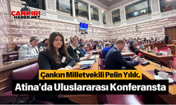 Çankırı Milletvekili Pelin Yılık, Atina'da Uluslararası Konferansta