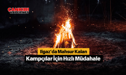 Ilgaz’da Mahsur Kalan Kampçılar İçin Hızlı Müdahale