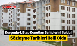 Kurşunlu 4. Etap Konutları Sahiplerini Buldu! Sözleşme Tarihleri Belli Oldu