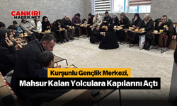 Kurşunlu Gençlik Merkezi, Mahsur Kalan Yolculara Kapılarını Açtı