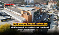 Şehirlerarası Terminal Çevresi ve Nilüfer Sokak Asfaltlanarak Yenilendi