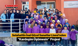 Selahattin İnal Güzel Sanatlar Lisesi'nden “Kardeşim Üşümesin” Projesi