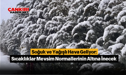 Soğuk ve Yağışlı Hava Geliyor: Sıcaklıklar Mevsim Normallerinin Altına İnecek