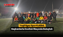 Yeşil Ilgaz Spor Kulübü, Başkanlarla Dostluk Maçında Buluştuk