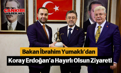 Bakan İbrahim Yumaklı’dan Koray Erdoğan’a Hayırlı Olsun Ziyareti