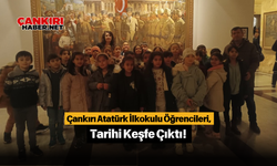 Çankırı Atatürk İlkokulu Öğrencileri, Tarihi Keşfe Çıktı!