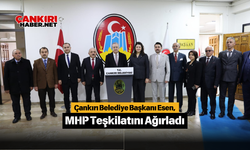 Çankırı Belediye Başkanı Esen, MHP Teşkilatını Ağırladı