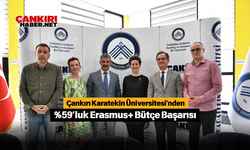 Çankırı Karatekin Üniversitesi'nden %59’luk Erasmus+ Bütçe Başarısı