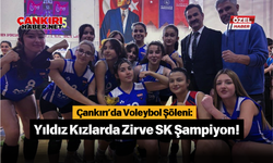 Çankırı’da Voleybol Şöleni: Yıldız Kızlarda Zirve SK Şampiyon!