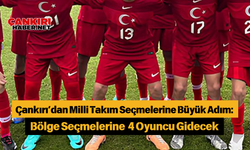 Çankırı’dan Milli Takım Seçmelerine Büyük Adım: Bölge Seçmelerine  4 Oyuncu Gidecek