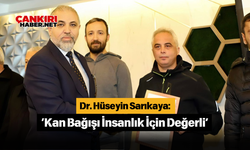 Dr. Hüseyin Sarıkaya: ‘Kan Bağışı İnsanlık İçin Değerli