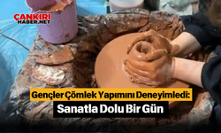 Gençler Çömlek Yapımını Deneyimledi: Sanatla Dolu Bir Gün