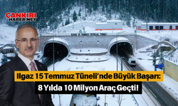 Ilgaz 15 Temmuz Tüneli’nde Büyük Başarı: 8 Yılda 10 Milyon Araç Geçti!