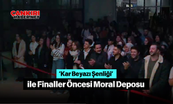 ‘Kar Beyazı Şenliği’ ile Finaller Öncesi Moral Deposu