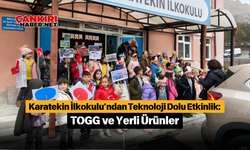 Karatekin İlkokulu’ndan Teknoloji Dolu Etkinlik TOGG ve Yerli Ürünler