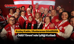 Kızılay Kadın, Uluslararası Gönüllülük Ödül Töreni’nde İyiliği Kutladı