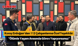 Koray Erdoğan’dan 112 Çalışanlarına Özel Teşekkür: “Ölümle Yaşam Arasında Görev Yapıyorsunuz”