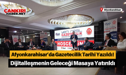 Afyonkarahisar’da Gazetecilik Tarihi Yazıldı! Dijitalleşmenin Geleceği Masaya Yatırıldı