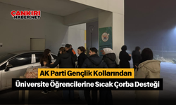 AK Parti Gençlik Kollarından Üniversite Öğrencilerine Sıcak Çorba Desteği