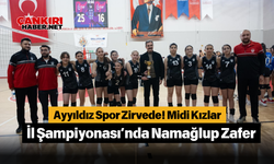 Ayyıldız Spor Zirvede! Midi Kızlar İl Şampiyonası’nda Namağlup Zafer