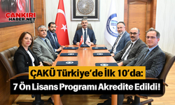 ÇAKÜ Türkiye’de İlk 10’da: 7 Ön Lisans Programı Akredite Edildi!