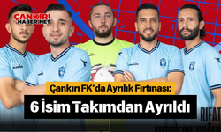 Çankırı FK’da Ayrılık Fırtınası: 6 İsim Takımdan Ayrıldı