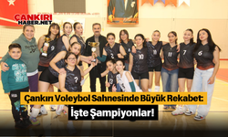 Çankırı Voleybol Sahnesinde Büyük Rekabet: İşte Şampiyonlar!