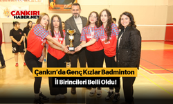 Çankırı’da Genç Kızlar Badminton İl Birincileri Belli Oldu!