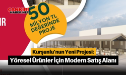 Çankırı’nın Yeni Projesi: Yöresel Ürünler İçin Modern Satış Alanı