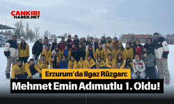 Erzurum’da Ilgaz Rüzgarı: Mehmet Emin Adımutlu 1. Oldu!