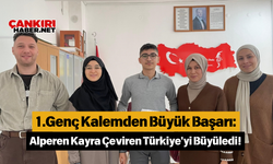 Genç Kalemden Büyük Başarı: Alperen Kayra Çeviren Türkiye'yi Büyüledi!