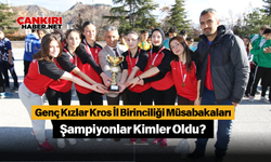 Genç Kızlar Kros İl Birinciliği Müsabakaları Şampiyonlar Kimler Oldu?