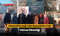 Hanımeli Derneği’nden Geleneklere Vefa: Helva Etkinliği