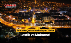 İhracatta Çankırı’nın Parlayan Yıldızı: Lastik ve Makarna!