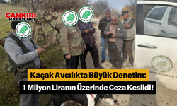 Kaçak Avcılıkta Büyük Denetim: 1 Milyon Liranın Üzerinde Ceza Kesildi!