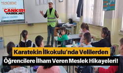 Karatekin İlkokulu’nda Velilerden Öğrencilere İlham Veren Meslek Hikayeleri!