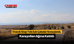 Ovacık Grup Yolu İçin Çabalar Sonuçlandı, Karayolları Ağına Katıldı