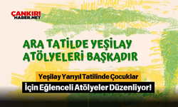 Yeşilay Yarıyıl Tatilinde Çocuklar İçin Eğlenceli Atölyeler Düzenliyor!