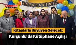 Kitaplarla Büyüyen Gelecek: Kurşunlu’da Kütüphane Açılışı