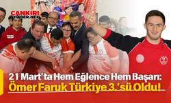 21 Mart’ta Hem Eğlence Hem Başarı: Ömer Faruk Türkiye 3.’sü Oldu!