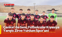 Çankırı’da Genç Futbolcular Kıyasıya Yarıştı Zirve Yurdum Spor’un!