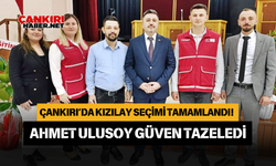 Çankırı’da Kızılay Seçimi Tamamlandı! Ahmet Ulusoy Güven Tazeledi