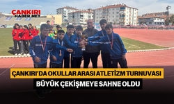 Çankırı’da Okullar Arası Atletizm Turnuvası Büyük Çekişmeye Sahne Oldu