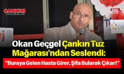 Okan Geçgel Çankırı Tuz Mağarası'ndan Seslendi: "Buraya Gelen Hasta Girer, Şifa Bularak Çıkar!"