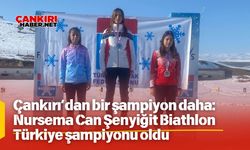 Çankırı’dan bir şampiyon daha: Nursema Can Şenyiğit Biathlon Türkiye şampiyonu oldu