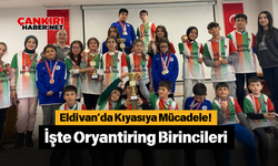 Eldivan’da Kıyasıya Mücadele! İşte Oryantiring Birincileri